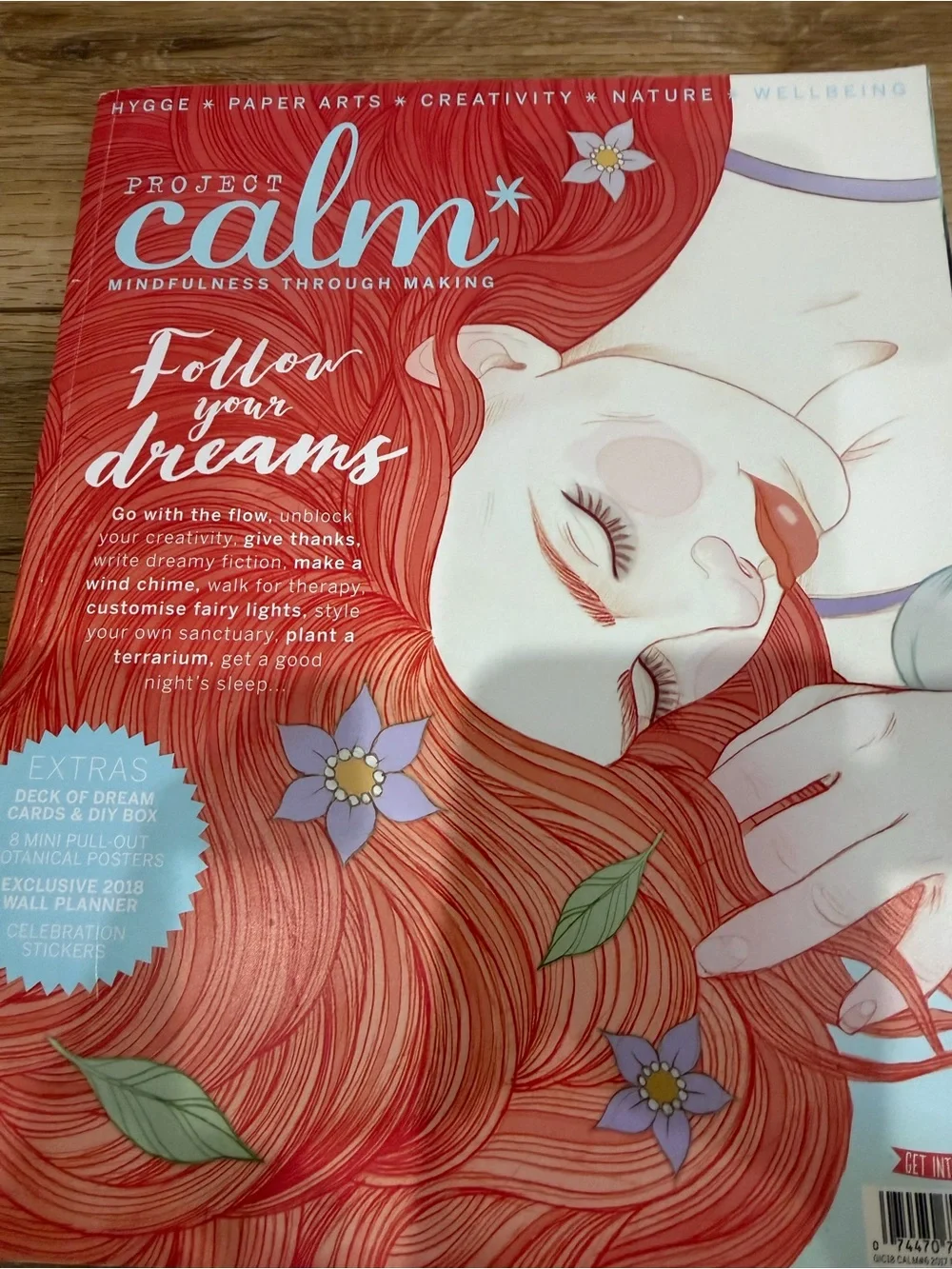 Lot of Project Calm *Mindfulness Through Making Magazine 2017 lk. Flow Magazine